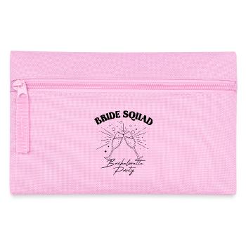 Bride Squad - Bachelorette Party - Federtasche - Rosa - Vorne