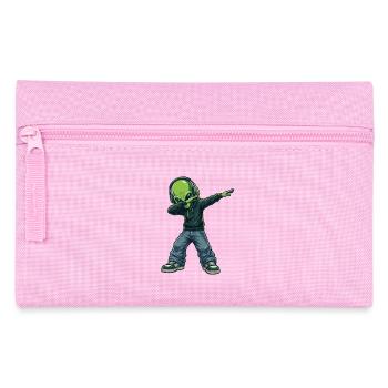 Extraterrestre en dab – Motif de dessin animé de science-fiction drôle - Trousse - rose - Devant