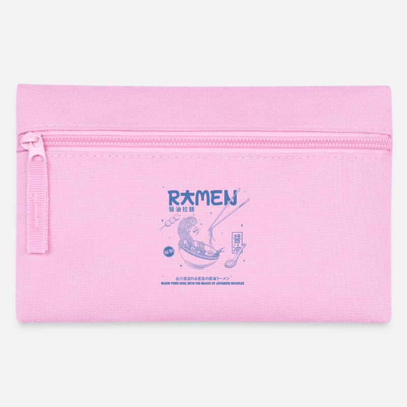 Ramen - Federtasche - Rosa