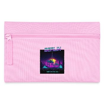 Berlin Retro Electro - Federtasche - Rosa - Vorne