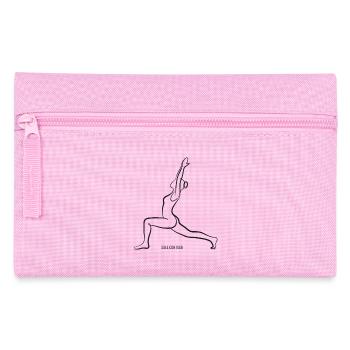 SOUL CONTOUR - Virabhadrasana - Federtasche - Rosa - Vorne