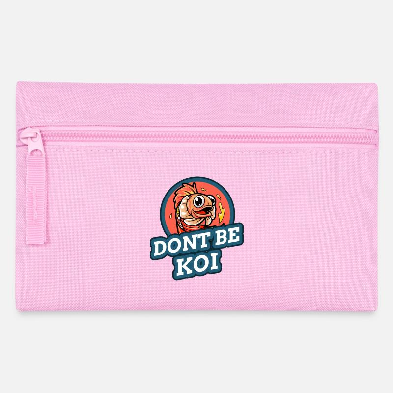 Sei kein Koi - Federtasche - Rosa