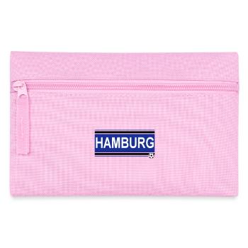 Hamburg , Tradition , Hamburg Fussball Fan (25) - Federtasche - Rosa - Vorne
