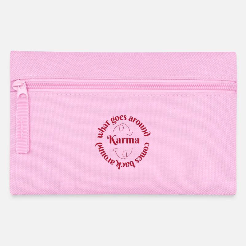 KARMA Flow – What goes around comes around - Federtasche - Rosa
