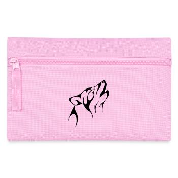 Wolf - Federtasche - Rosa - Vorne