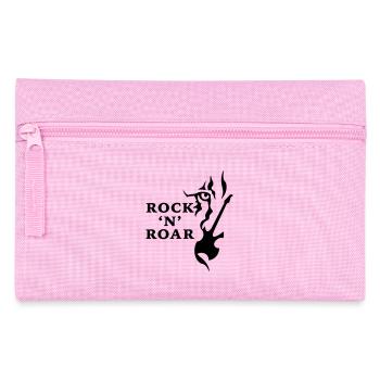 Rock & Roar (monochrome) - Pencil Case - pink - Front