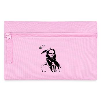 chef indien - Trousse - rose - Devant
