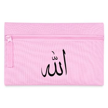 allah Allah muslim arab symbol islam - Pencil Case - pink - Front