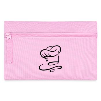 Chapeau, cuisinier, cuisine du chef - Trousse - rose - Devant