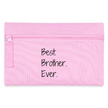 Frère Frangin Frere Naissance Bébé Frérot - Trousse - rose - Devant