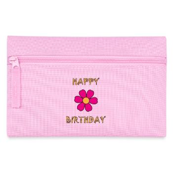 HAPPY BIRTHDAY. HAPPY BIRTHDAY. ANNIVERSARY. - Pencil Case - pink - Front