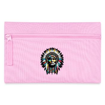 Amérindien Américain - Trousse - rose - Devant