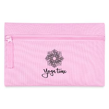 Yoga Meditation Spa Namaste - Federtasche - Rosa - Vorne