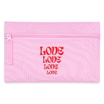 Liebe - Federtasche - Rosa - Vorne