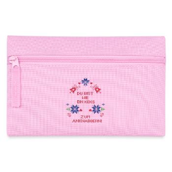 Advent, gingerbread - Pencil Case - pink - Front