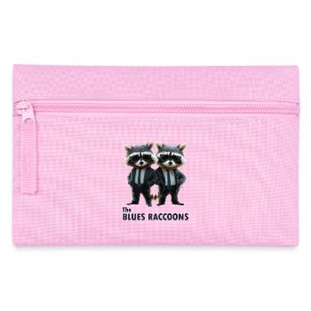 The Blues Raccoons - Pencil Case - pink - Front