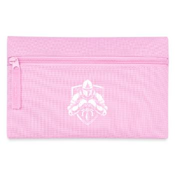 Chevalier boxeur combattant - Trousse - rose - Devant