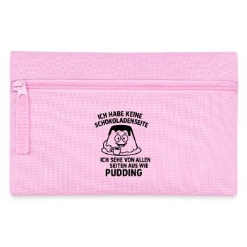 pudding schokoladenseite - Federtasche - Rosa - Vorne