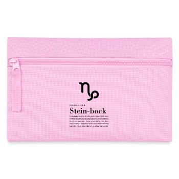 Zodiac sign Capricorn - Pencil Case - pink - Front