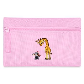 Love Giraffe and Koala T-shirt - Pencil Case - pink - Front