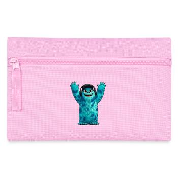 Monster Fluffonster® - DJ Fluffo - Mains en l’air - Trousse - rose - Devant
