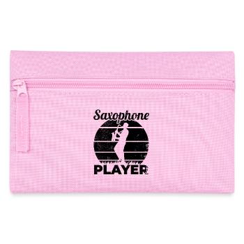 Saxophoniste - Trousse - rose - Devant