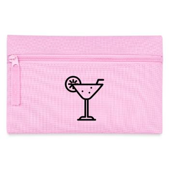 Cocktail - Federtasche - Rosa - Vorne