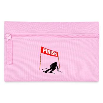 Ski Finish speed - Pencil Case - pink - Front