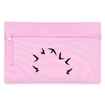 Mauersegler / swifts (1c) - Pencil Case - pink - Front