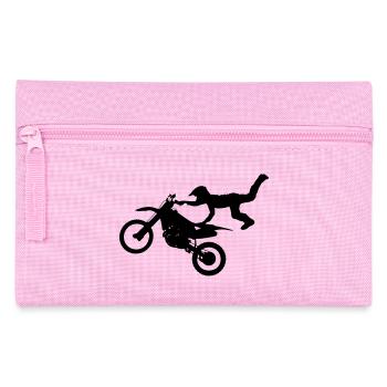 Motorcross - Federtasche - Rosa - Vorne