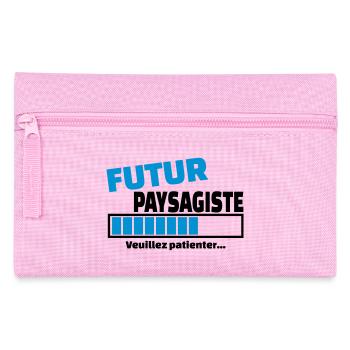 futur paysagiste - Trousse - rose - Devant