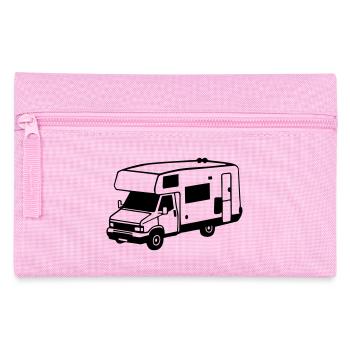 Wohnmobil - Federtasche - Rosa - Vorne
