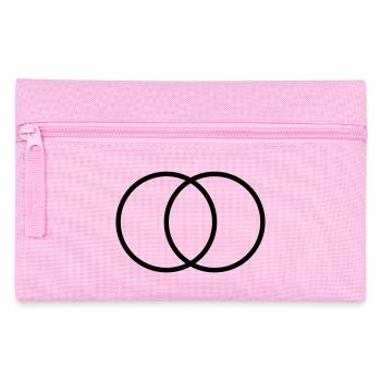 Vesica Piscis Symbol Sacred Geometry Mathematics - Trousse - rose - Devant