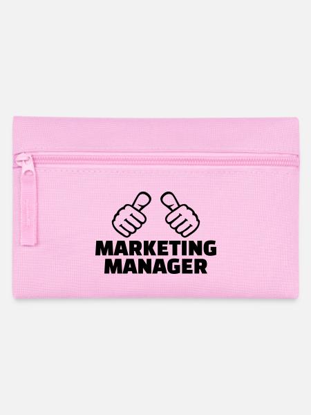 Marketing Manager - Federtasche - Rosa
