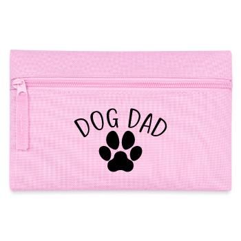 Dog Dad - Mignon Dog Paw Drôle Dog Lover Dad Gift - Trousse - rose - Devant