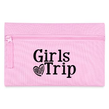 Girl's Trip Women Squad Cute Girl's Weekend Party - Pencil Case - pink - Front