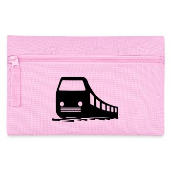 Train logo - Pencil Case - pink - Front