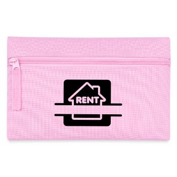 Haus zu vermieten Logo - Federtasche - Rosa - Vorne