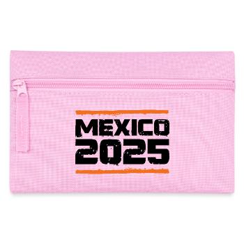 Mexico 2025 Vacation - Pencil Case - pink - Front