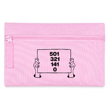 501–0 en 9 fléchettes, Fan Sign, Neuf Parfaits, 180 - Trousse - rose - Devant