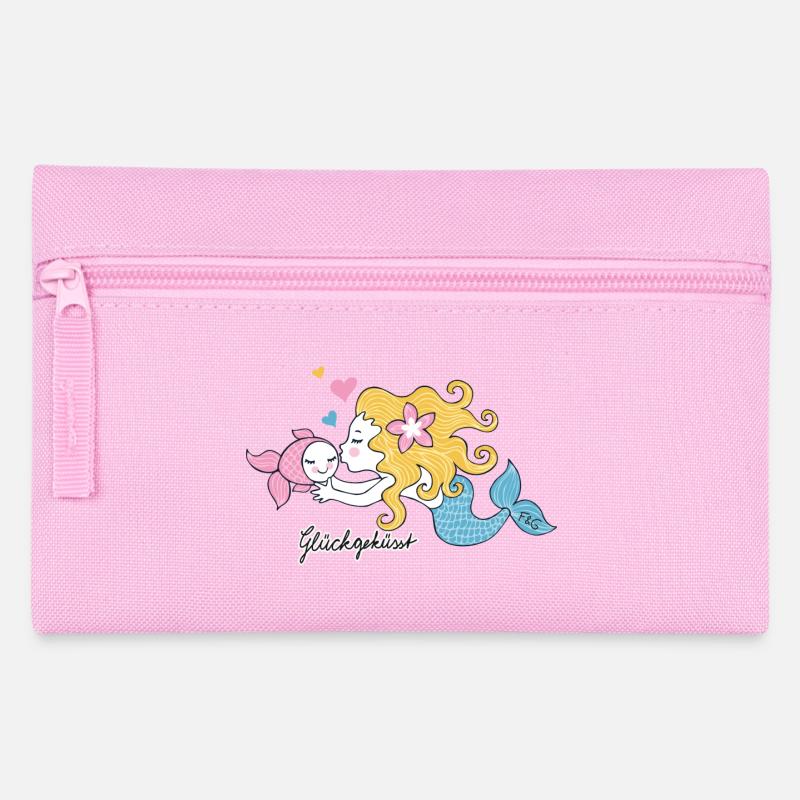 Glückgeküsst - Federtasche - Rosa