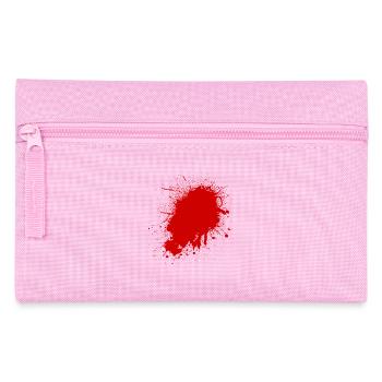 Blood Splat - Pencil Case - pink - Front