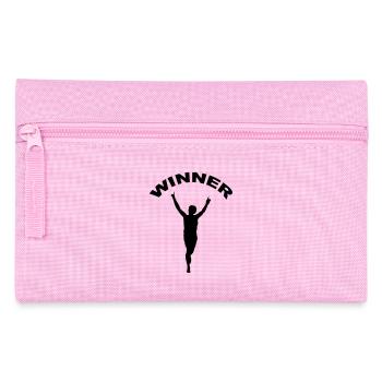 winner runner - Pencil Case - pink - Front