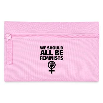 Feminismus Feministin Feminist - Federtasche - Rosa - Vorne