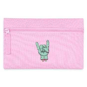 Zombie Halloween blood undead rock apocalypic horror - Pencil Case - pink - Front