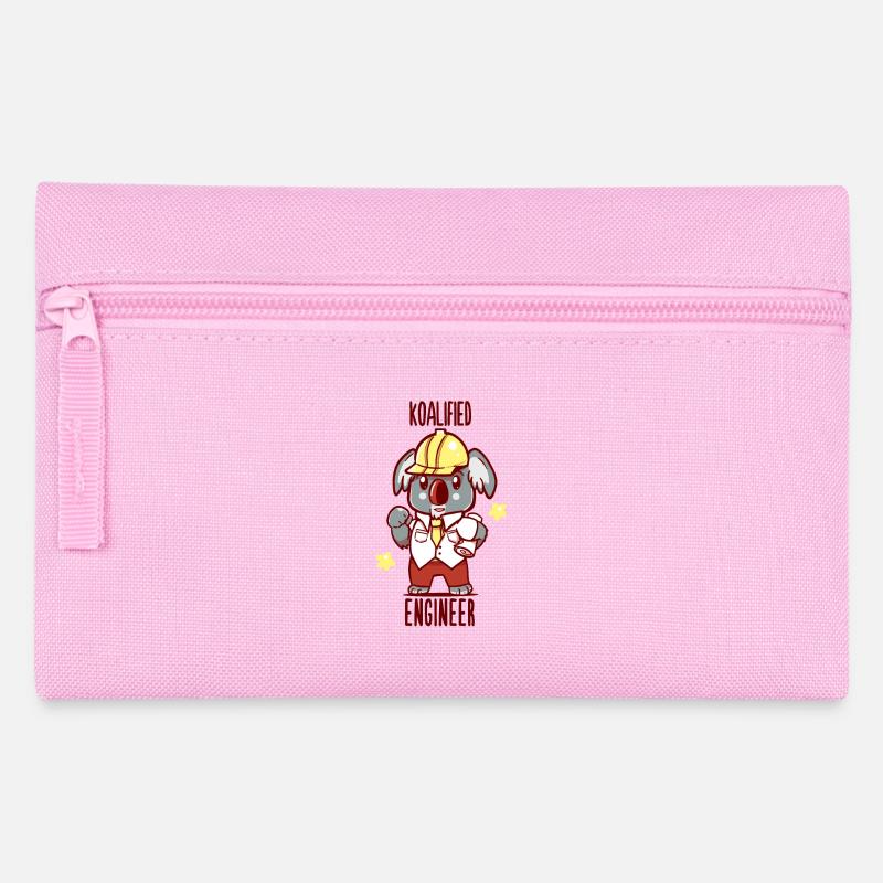 Koalified Engineer - Koala Animal Pun - Federtasche - Rosa