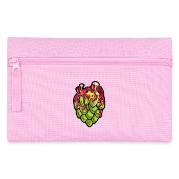 Houblon Bière artisanale Coeur Brasseurs amateurs - Trousse - rose - Devant