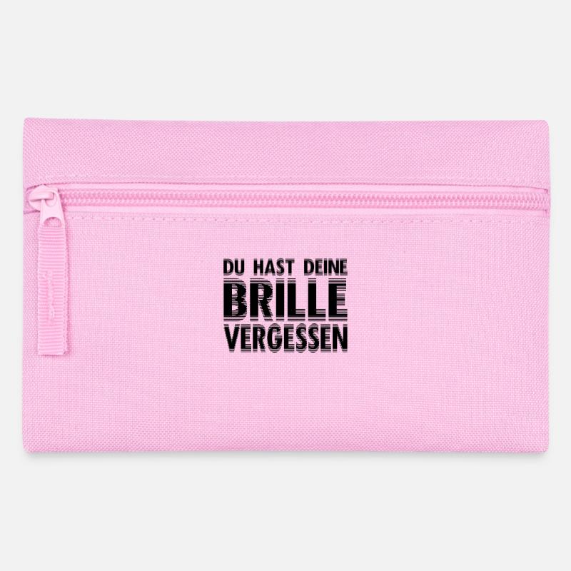 No glasses - Pencil Case - pink