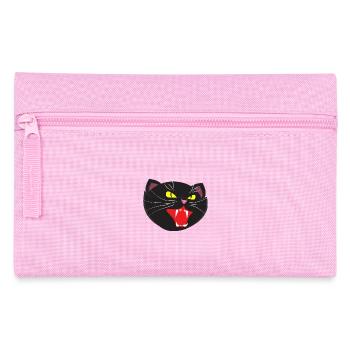 Halloween Hexen Geister Spuk Geschenkidee Kürbis - Federtasche - Rosa - Vorne