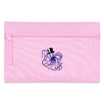 Octopus Magician Vodoo Monster Octopus Squid Ink - Pencil Case - pink - Front